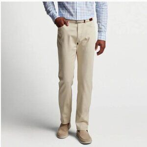 Peter Millar Ultimate Sateen 5 Pocket Pant ME0B39 Mens size 35x29